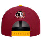 Nike Men's Vault Florida State Seminoles Dri-fit Adustable Pro Legacy Snapback Flat Bill Hat - Crimson