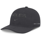Nike Men's Noles Rise Performance Structured Adjustable Hat - Charcoal