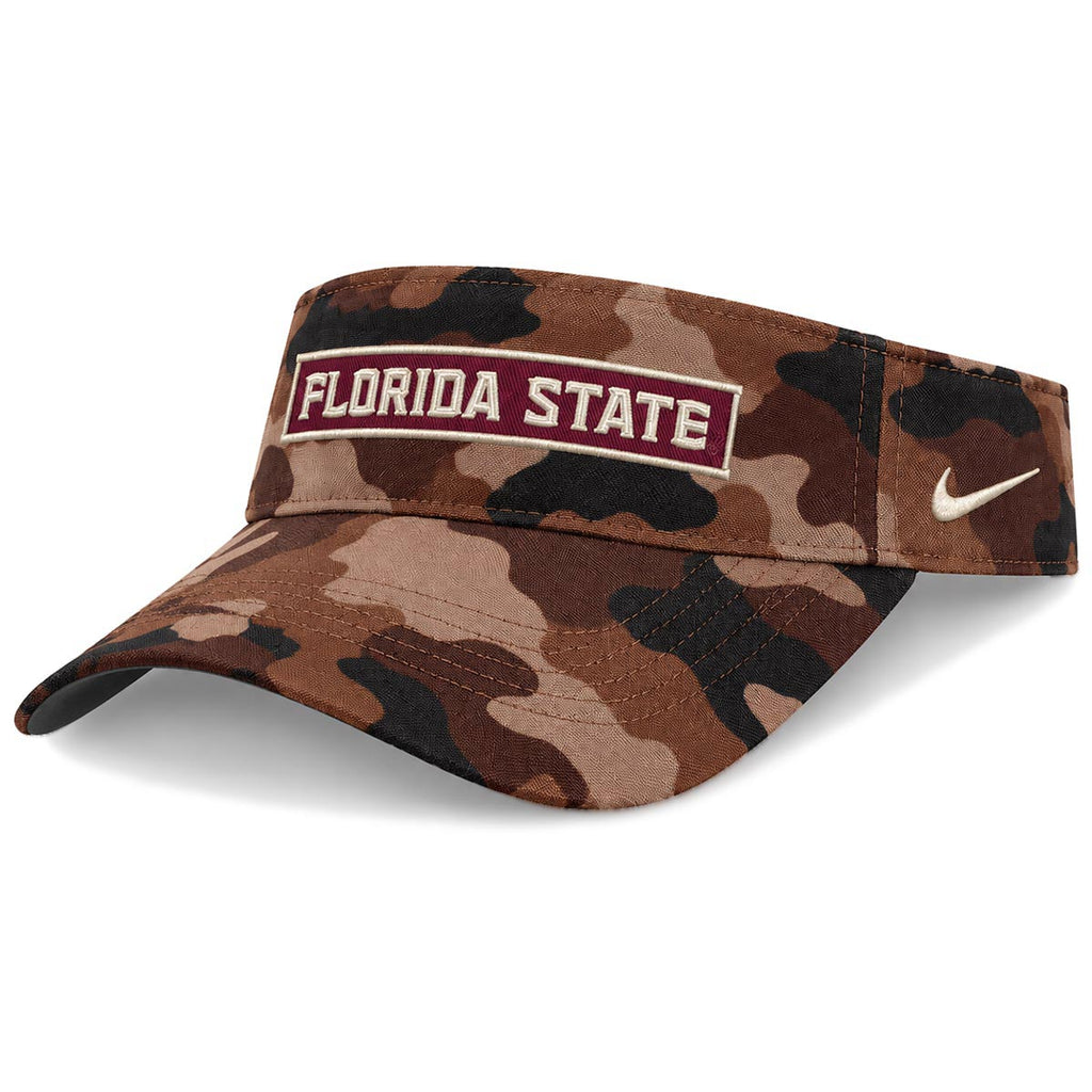 Nike Men's Florida State Military Dri-fit Ace Visor - Camo