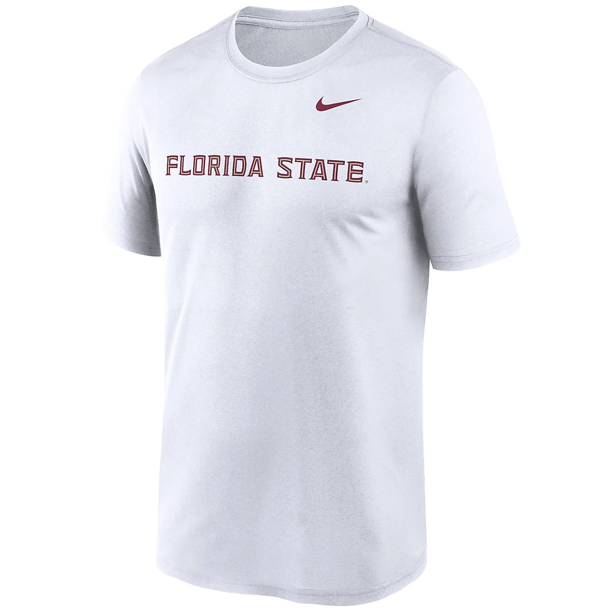 Nike Men's Florida State Legend Short Sleeve Performance T-shirt - White