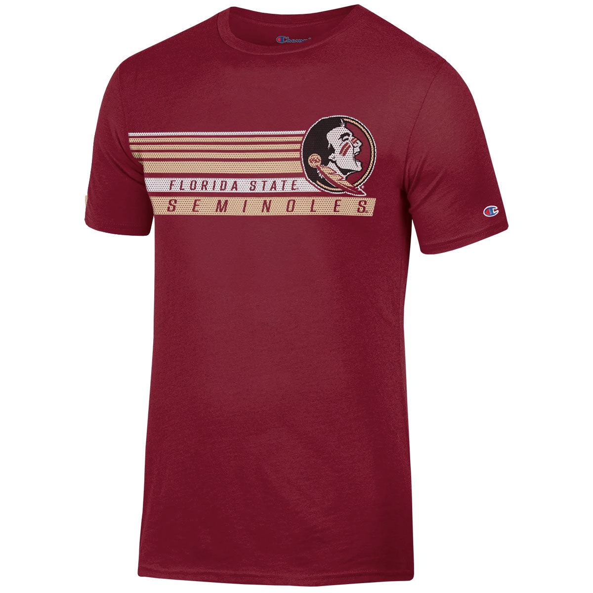 Champion Men's Florida State Seminoles/Seminole Logo Short Sleeve T-shirt - Garnet