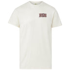 MV Sport Men's Watercolor Westcott Design Short Sleeve T-shirt - Vintage White