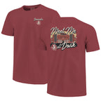 Image One Comfort Colors Meet Me at Doak Design Short Sleeve T-shirt - Brick