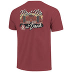 Image One Comfort Colors Meet Me at Doak Design Short Sleeve T-shirt - Brick