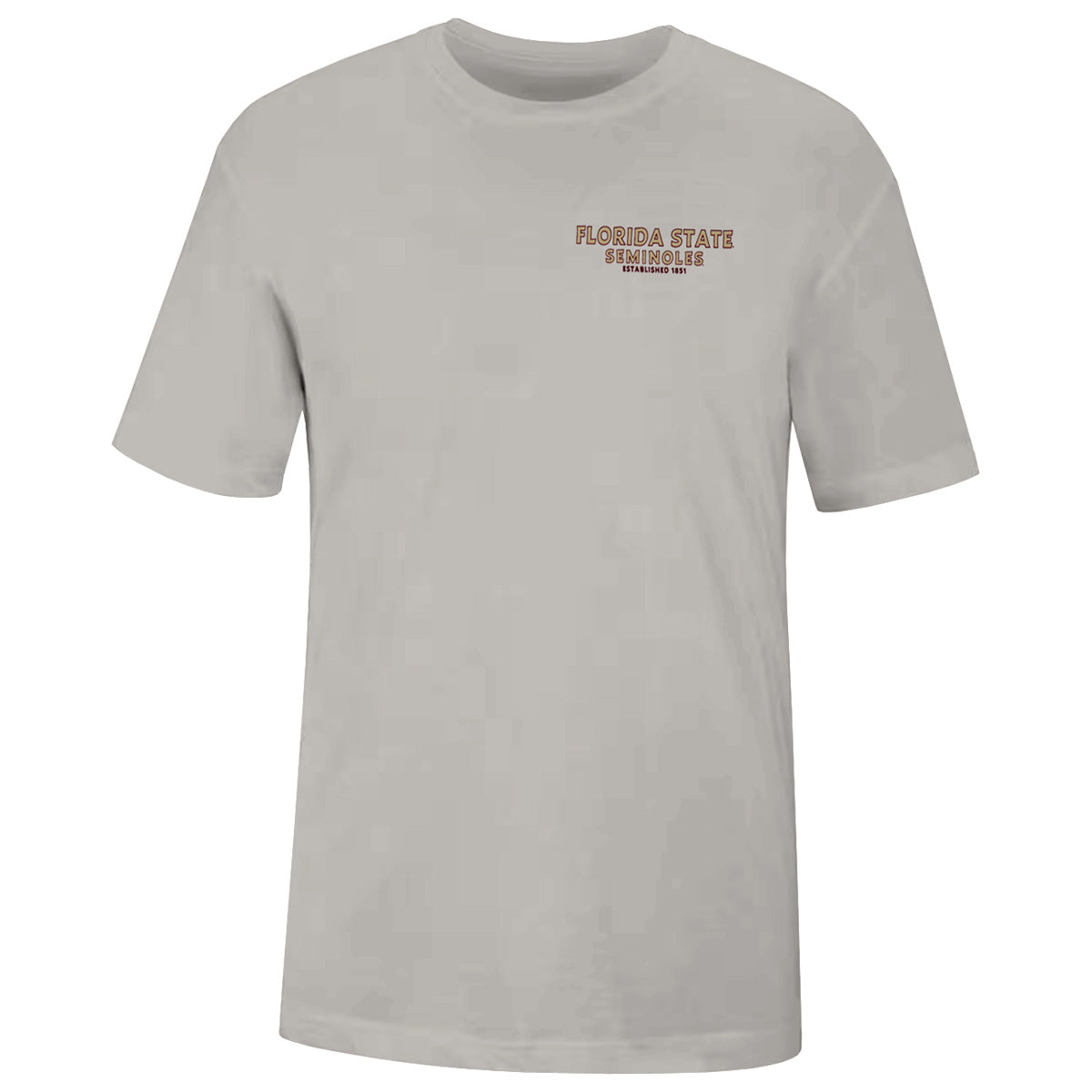 Uscape Men's Florida State Seminoles Doak Campbell Design Short Sleeve T-shirt - Silver