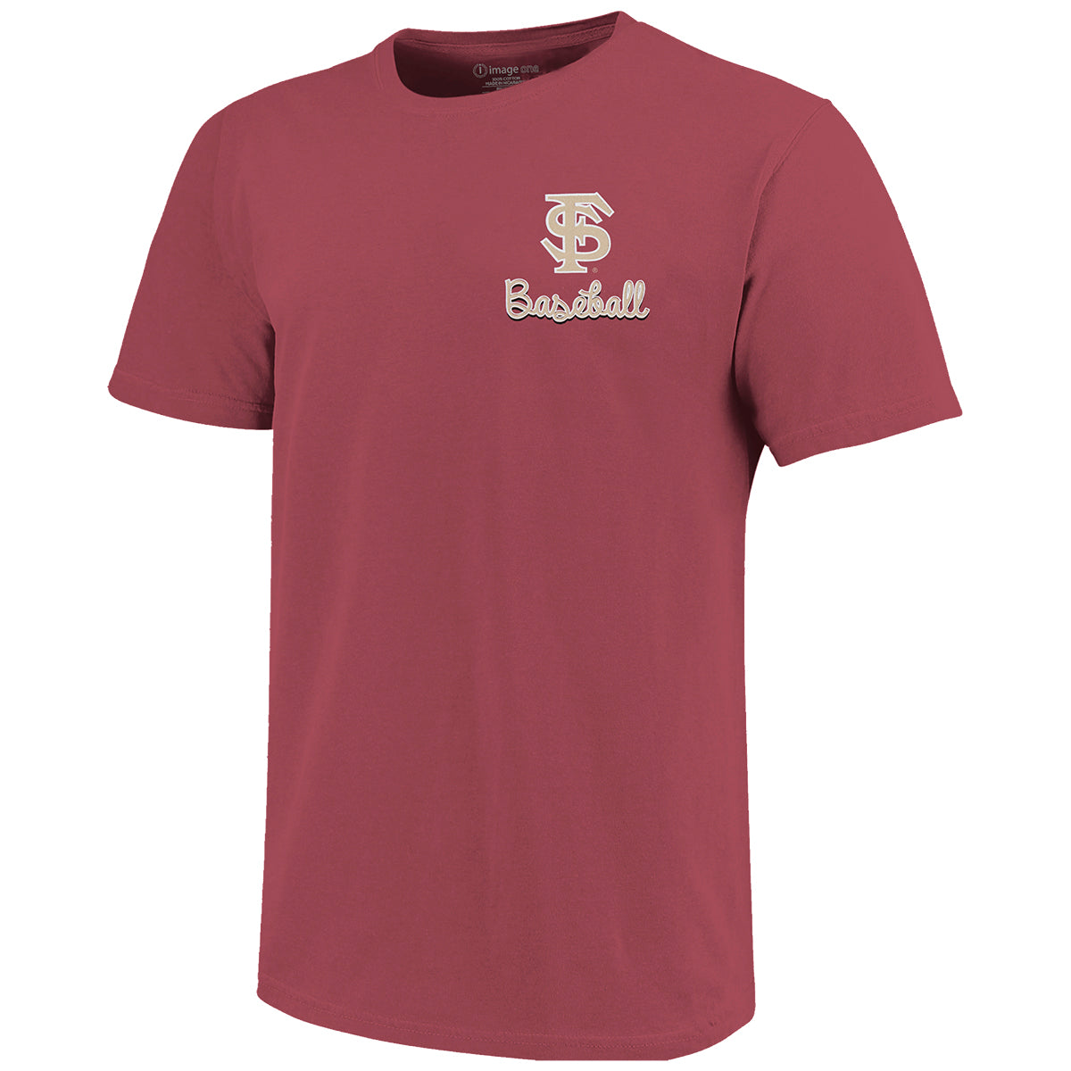 Image One Comfort Colors Short Sleeve T-shirt with FS Baseball Design