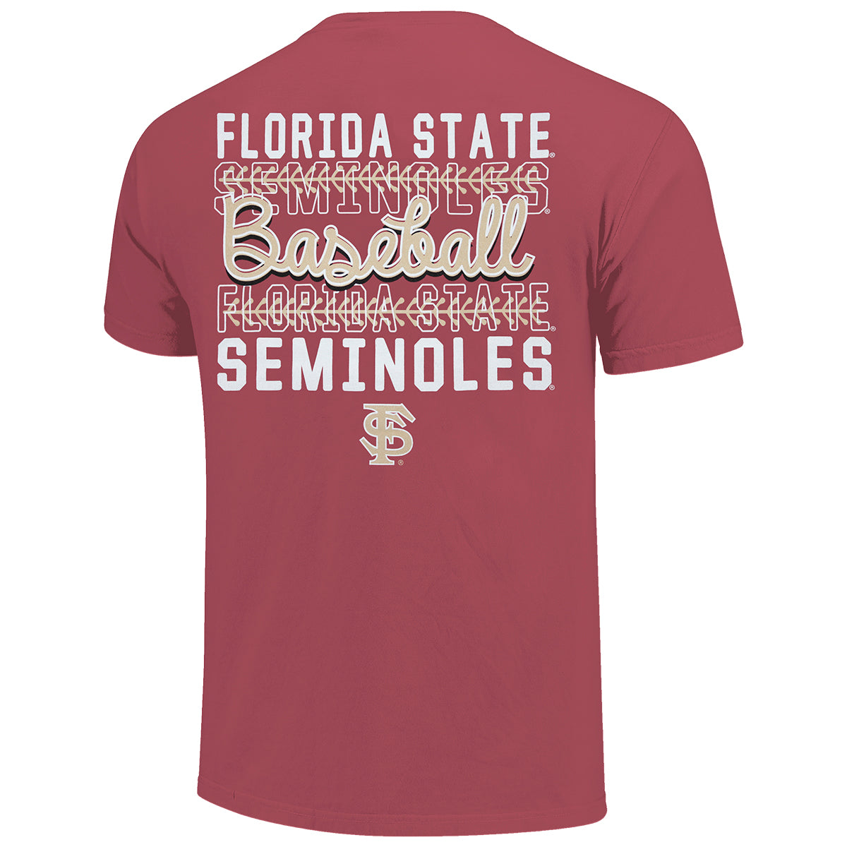 Image One Comfort Colors Short Sleeve T-shirt with FS Baseball Design