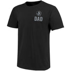 Image One Men's Florida State Seminoles Dad Osceola/Renegade Design Short Sleeve T-shirt - Black
