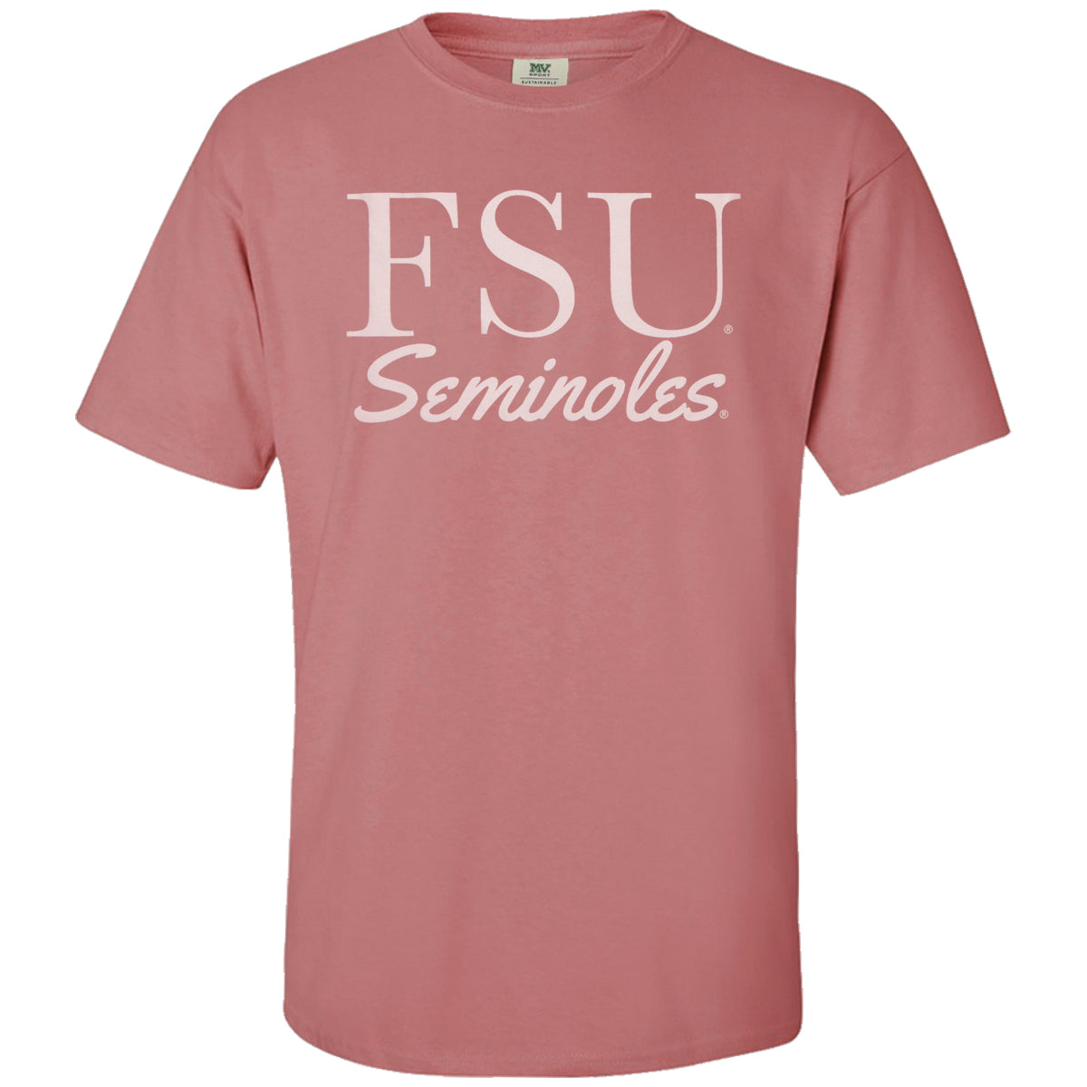 MV Sport FSU Seminoles Unisex Short Sleeve T-shirt - Orchid