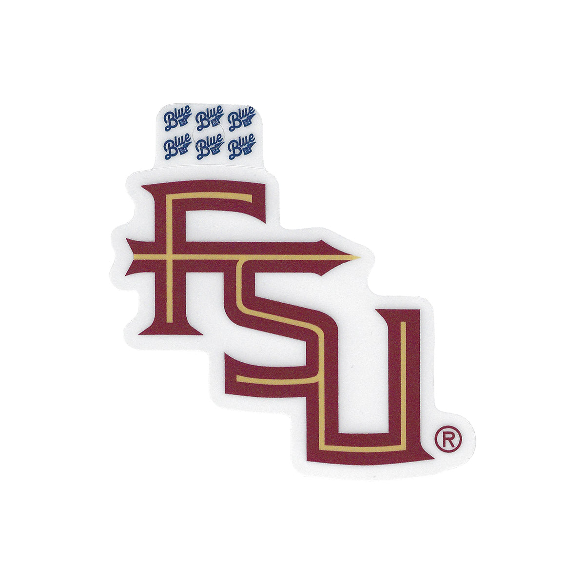 Blue 84 Stacked FSU Decal