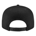 New Era Men's Interlocking FS Logo 950 Flat Bill Snap Back Hat - Black