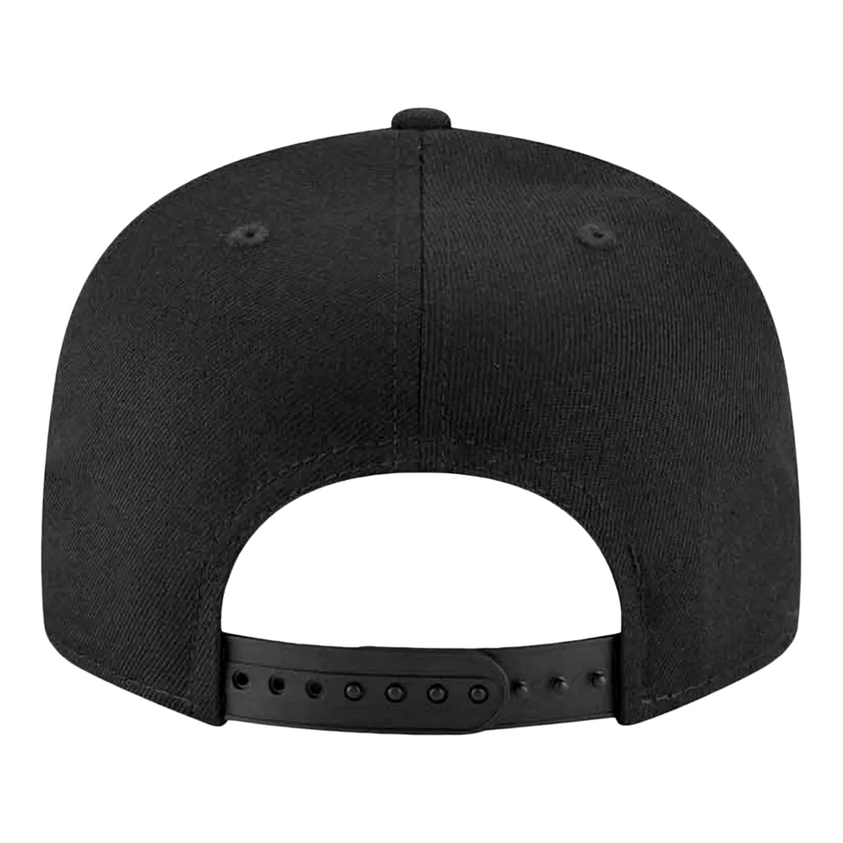 New Era Men's Interlocking FS Logo 950 Flat Bill Snap Back Hat - Black