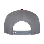 New Era Stacked FSU Logo 950 Flat Bill Snapback Cap - Grey/Garnet