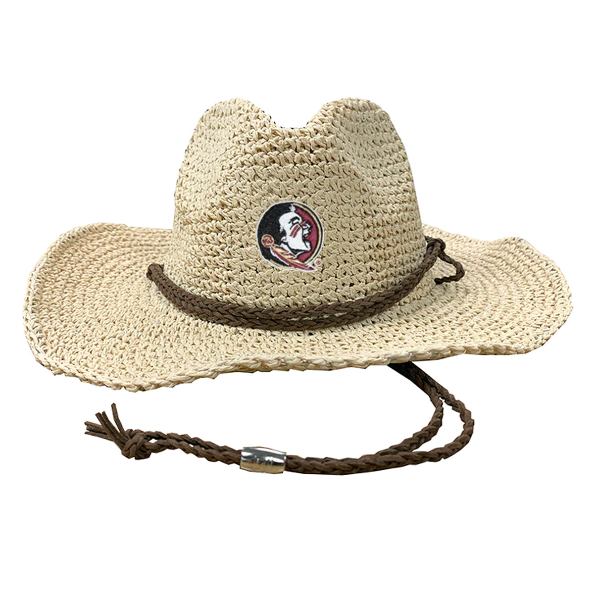 Crushable straw cowboy hat hotsell