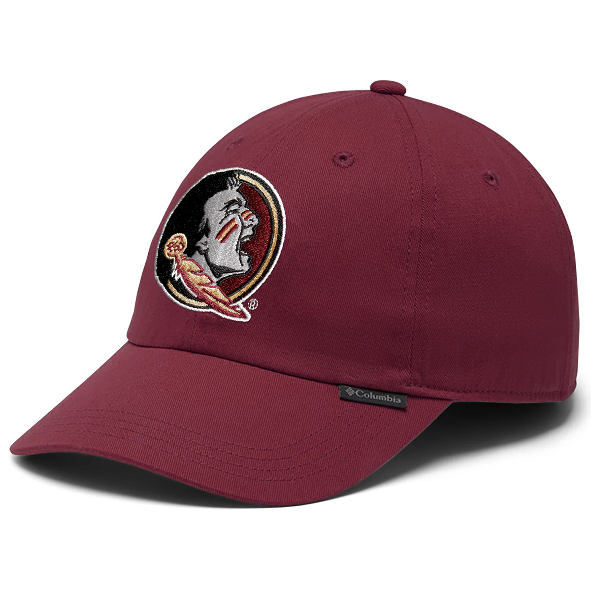 Columbia Men's Seminole Logo Adjustable Provision Hat - Garnet