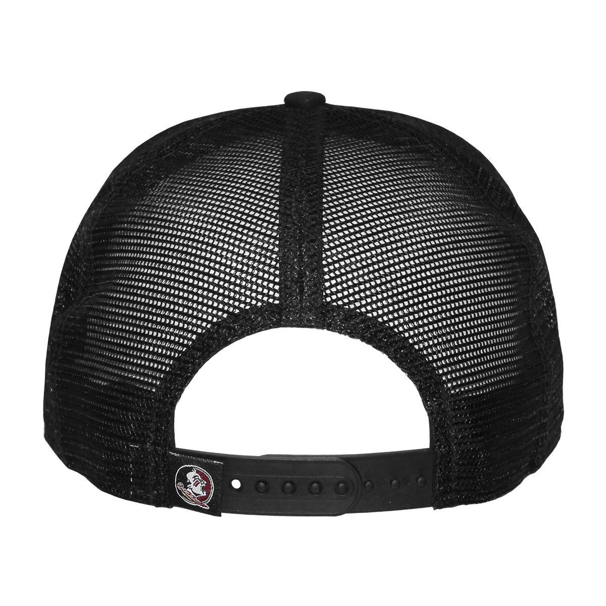 New Era Men's Seminole Logo 950SP Adjustable Trucker Hat - Camo/Black