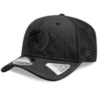 New Era Men's Tonal Seminole Logo Adjustable 970SS Quilted Trucker - Black