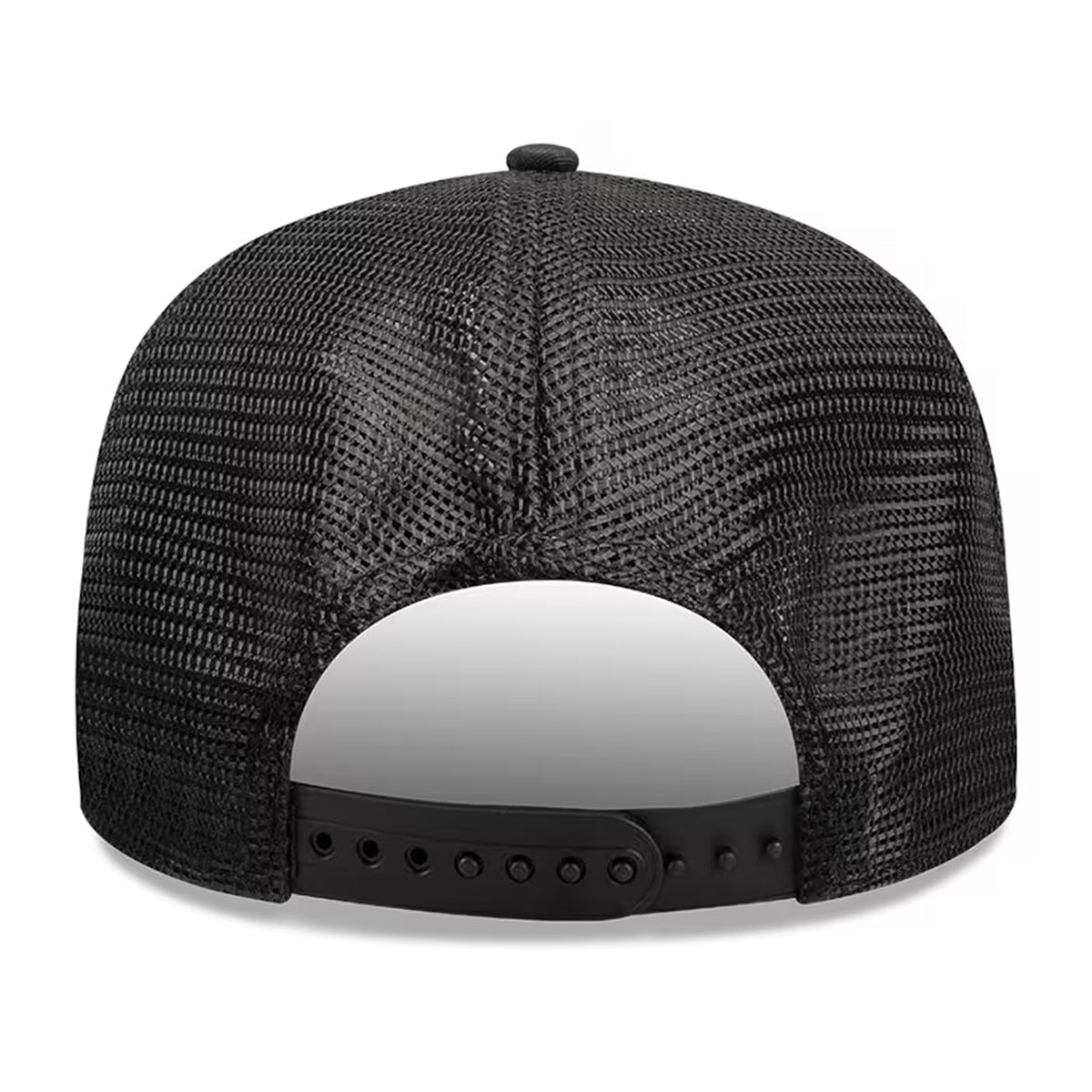 New Era Men's Tonal Seminole Logo Adjustable 970SS Quilted Trucker - Black