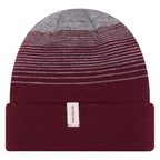 New Era Seminole Logo Cuffed Gradient Stripe Knit - Garnet/Grey