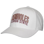 Legacy Men's Seminoles/Florida State Adjustable Mid-Profile Snapback Hat - White