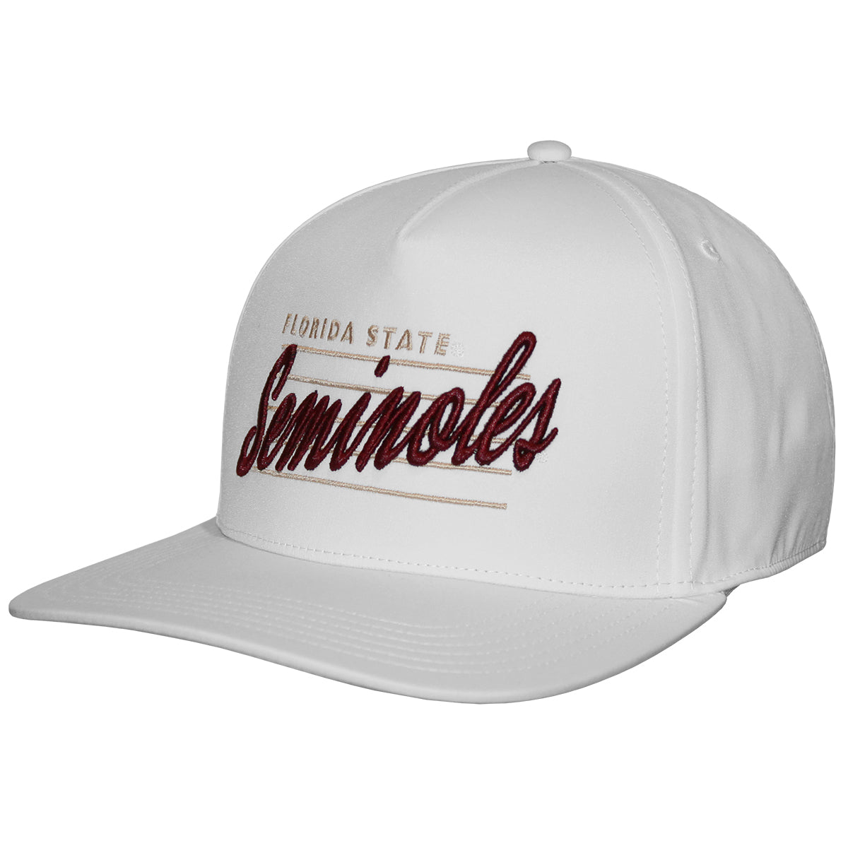 Legacy Men's Florida State Seminoles Adjustable High Crown Hat - White