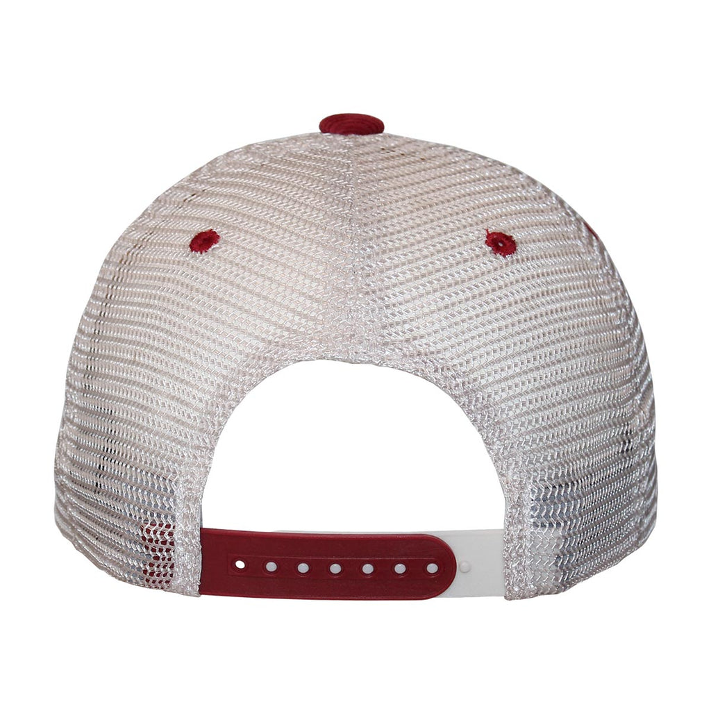 Zephyr Men's Vault Seminole Logo Adjustable Corduroy Trucker - Cardinal/White