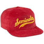 Homefield Men's Vault Seminoles Adjustable Corduroy Hat - Crimson
