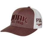 Legacy Men's Doak/FSU Spear Design Adjustable Mid-Profile Trucker - Melange Brown