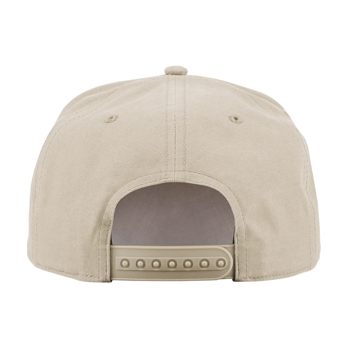 Branded Bills Men's PVC Arrowhead Logo Adjustable Hat - Beige