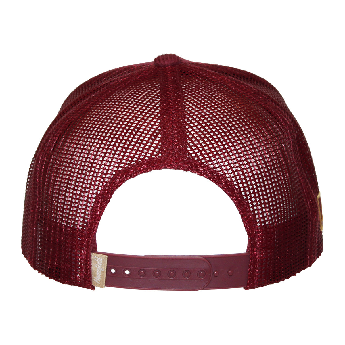 Homefield Men's Vault Interlocking FS Adjustable Corduroy Trucker - Garnet
