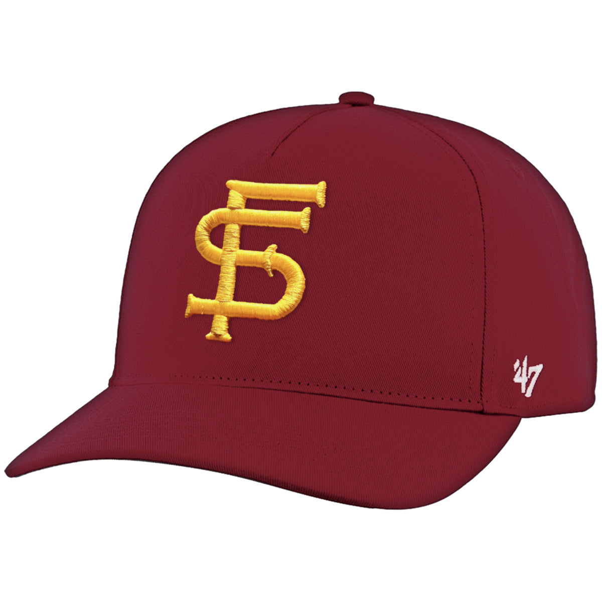 Forty Seven Brand Men's Vault Interlocking FS Adjustable Hat - Crimson