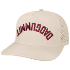 Legacy Men's Upside Down Dadgummit Design Adjustable 5-Panel Hat - Stone