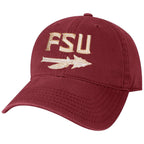 Legacy Men's FSU Spear Adjustable Twill Hat - Garnet