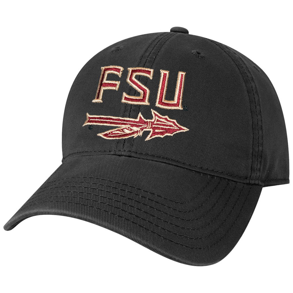 Legacy Men's FSU Spear Adjustable Twill Hat - Black