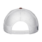 League Men's Howser/FS Design Adjustable Mid Profile Trucker - Melange Brown/White