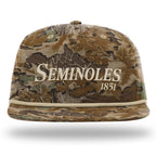 Uscape Richardson Men's Seminoles 1851 Flat Bill Adjustable Camo Hat - Camo