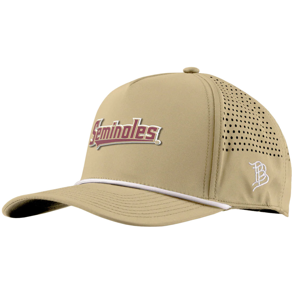 Branded Bills Men's Seminoles Curved 5-Panel Rope Hat - Desert