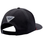 Columbia Stacked FSU Patch PFG Tidal Pursuit Snapback Adjustable Hat - Black