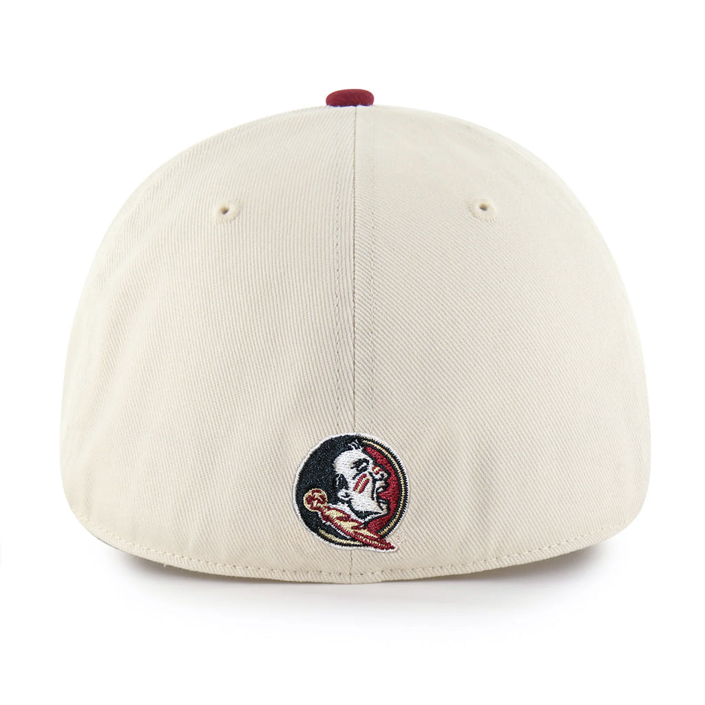 Forty Seven Brand Men's Seminoles/Florida State Flexfit Crosstown Franchise Hat - Natural/Garnet