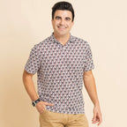 Warner Safari Men's Arrowhead/Seminole Logo/State of Florida Design Sublimated Polo - White