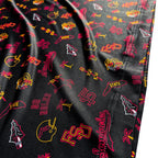 Warner Safari Men's All Over Vault Design Sublimated Polo - Black