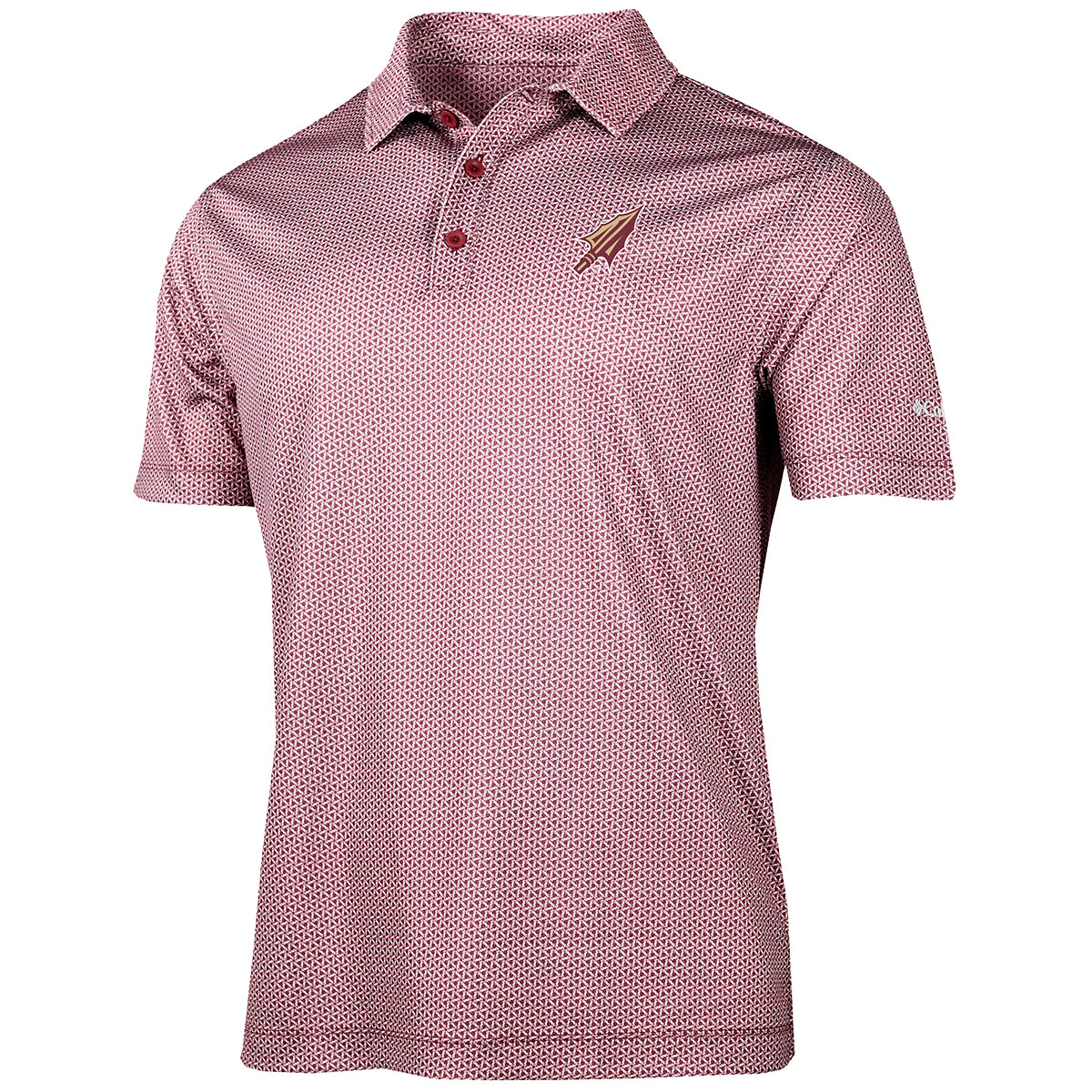 Columbia Golf Men's Arrowhead Cross Current Polo - Garnet