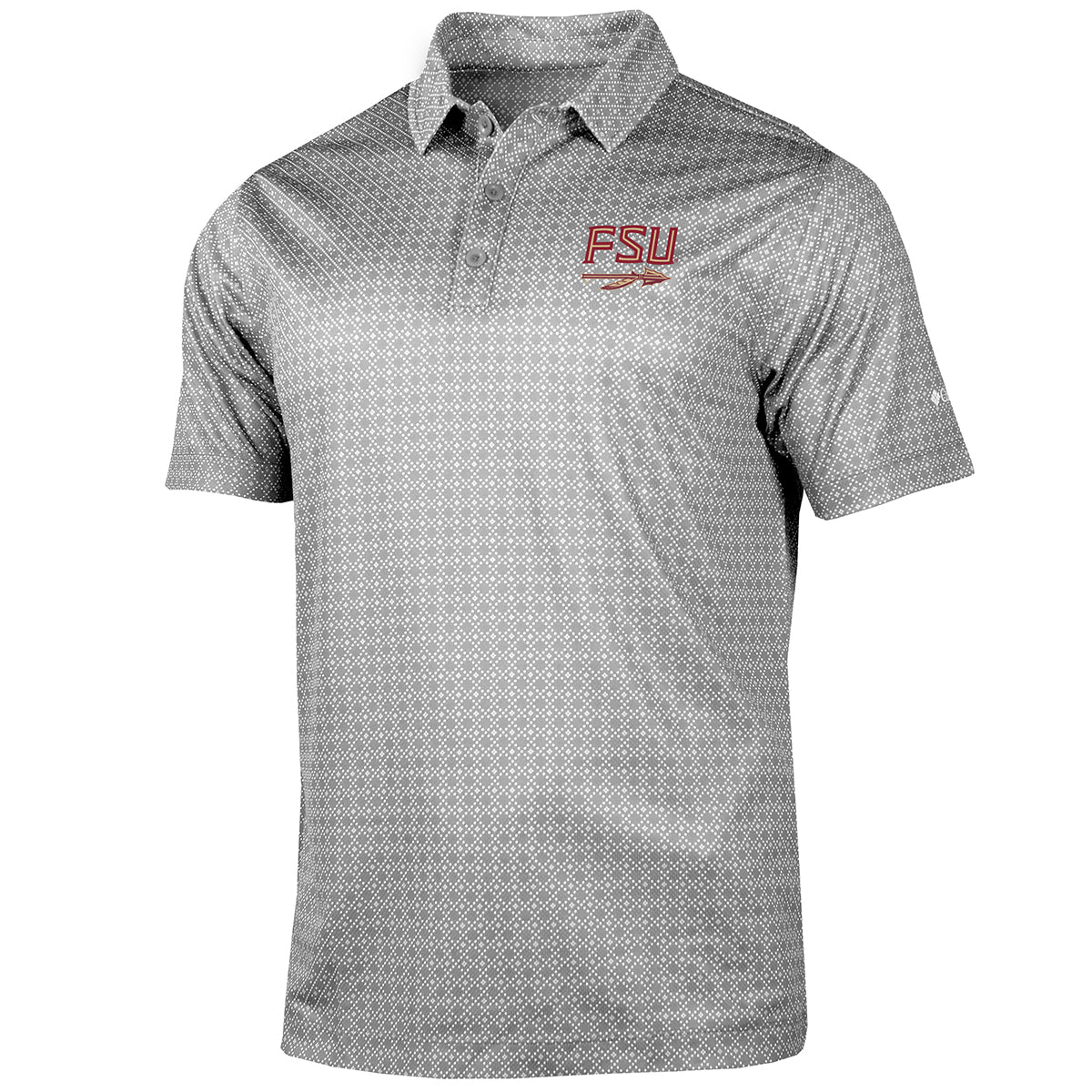 Columbia Golf Men's Dusk Diamond Polo With FSU Spear