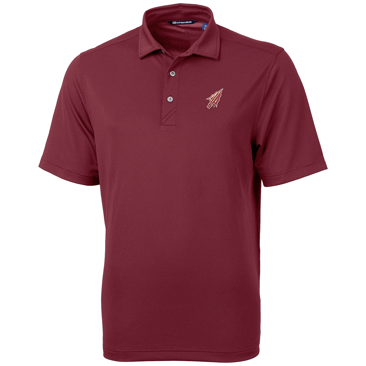 Cutter & Buck Men's Arrowhead Logo Virtue Eco Polo - Garnet
