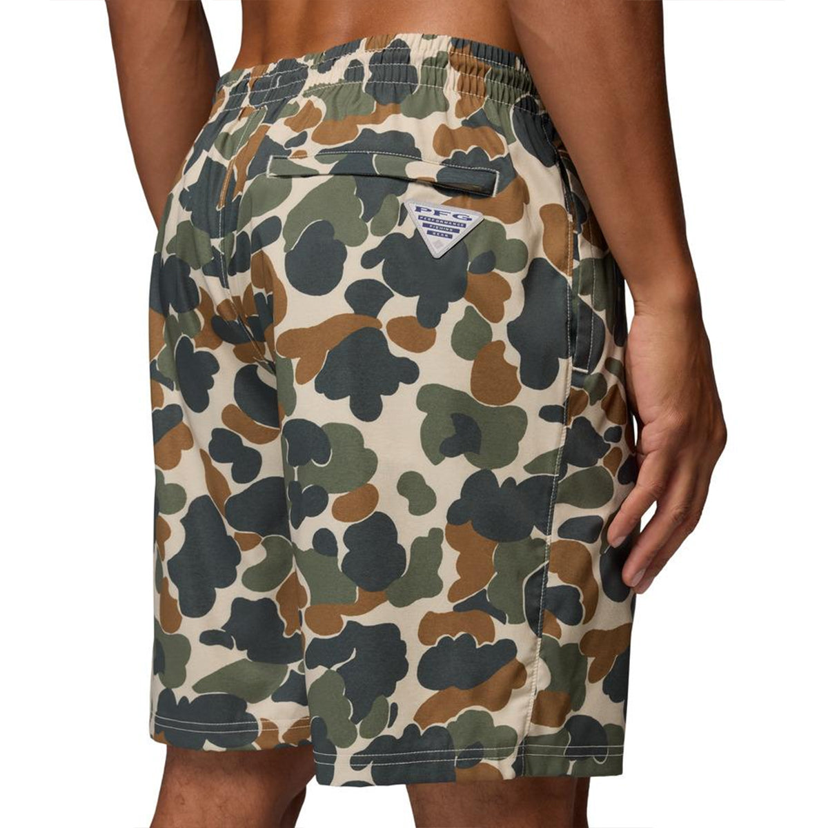 Columbia Men's Seminole Logo PFG Rambler Printed Short - Camo