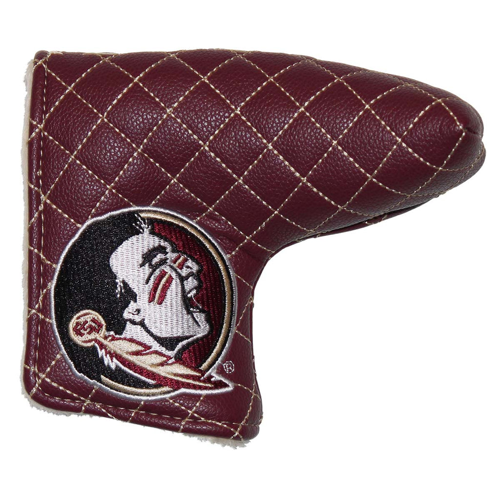 Team Golf Seminole Logo/Florida State Quilted Tour Blade Cover - Garnet