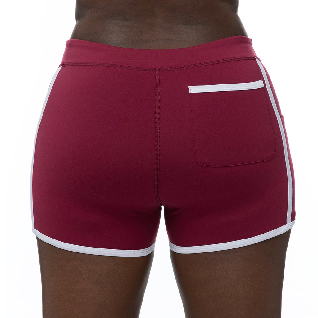 ZooZatz Women's Seminole Logo Shorts - Garnet