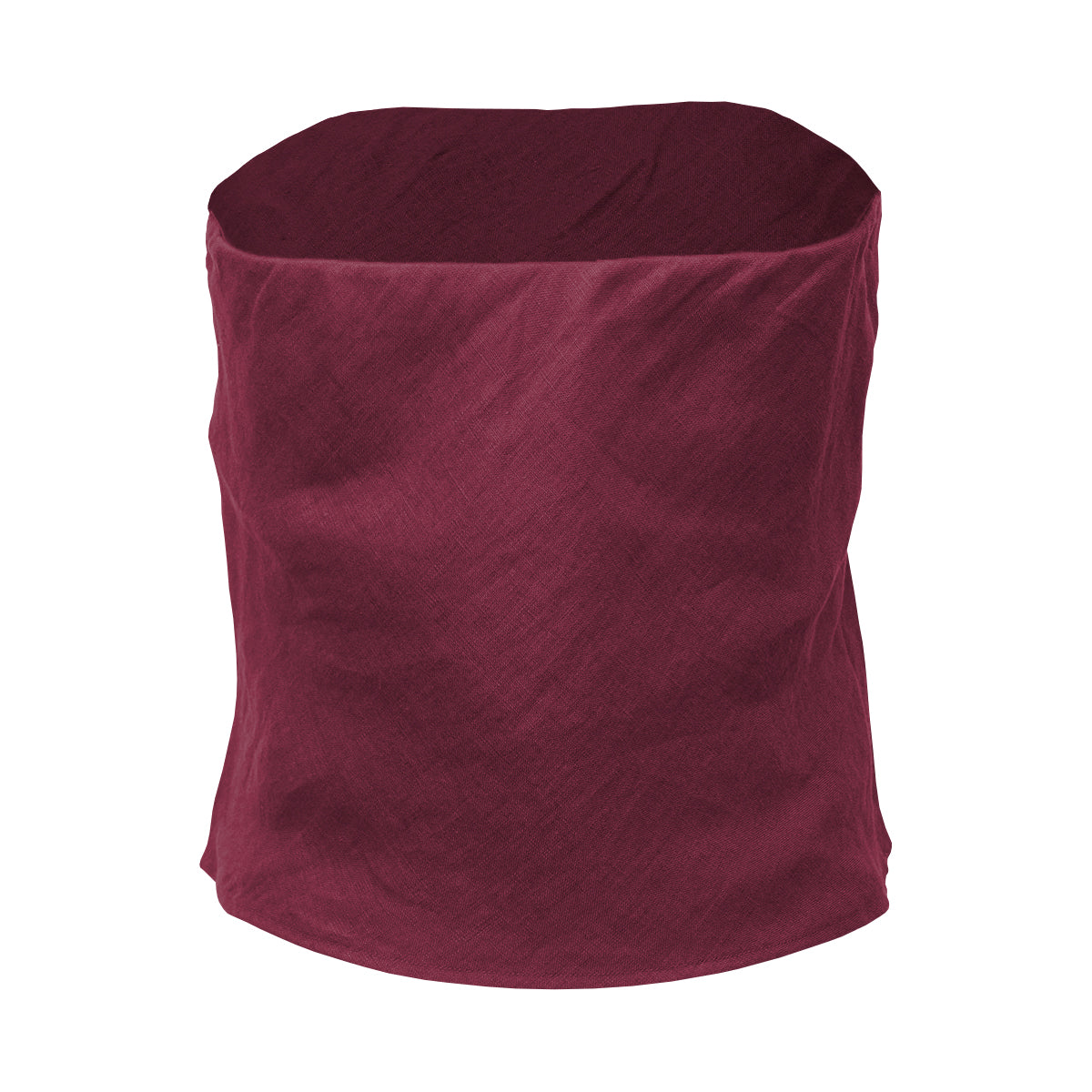 Hype & Vice Women's Seminole Logo Linen Top - Garnet