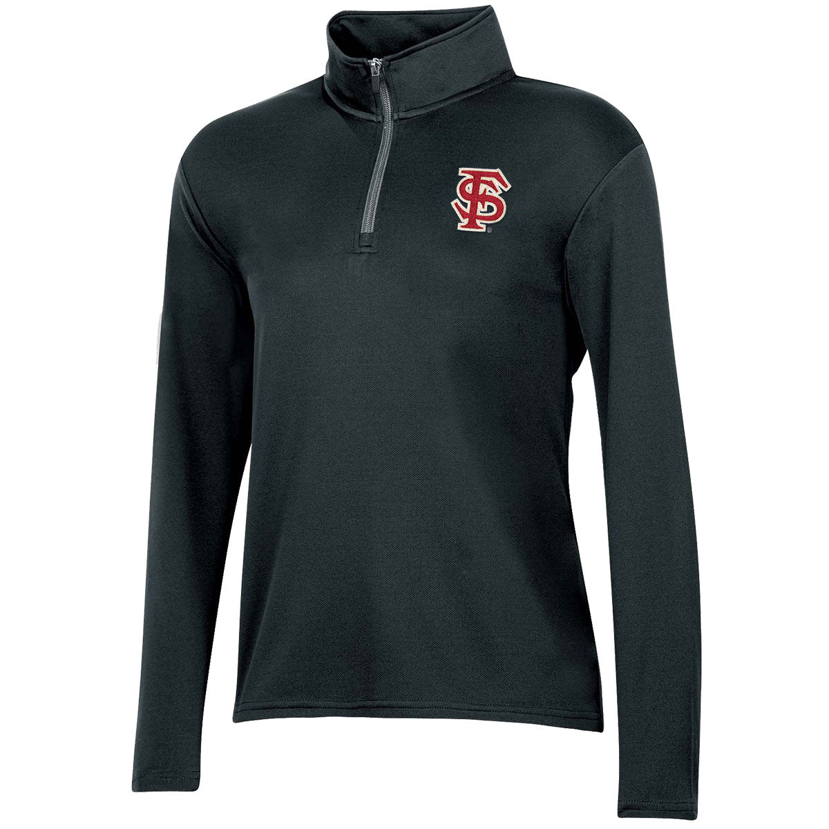 Champion Women's Interlocking FS Performance 1/4 Zip - Black