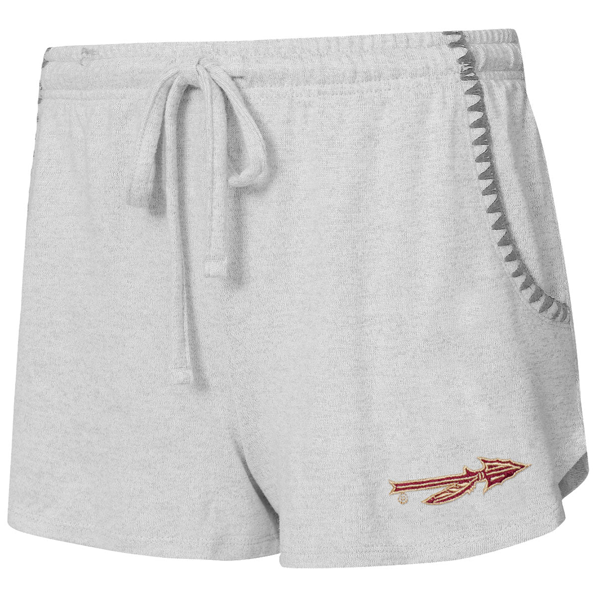 Concept Sport Women's Spear Logo Hacci Knit Short - Gray